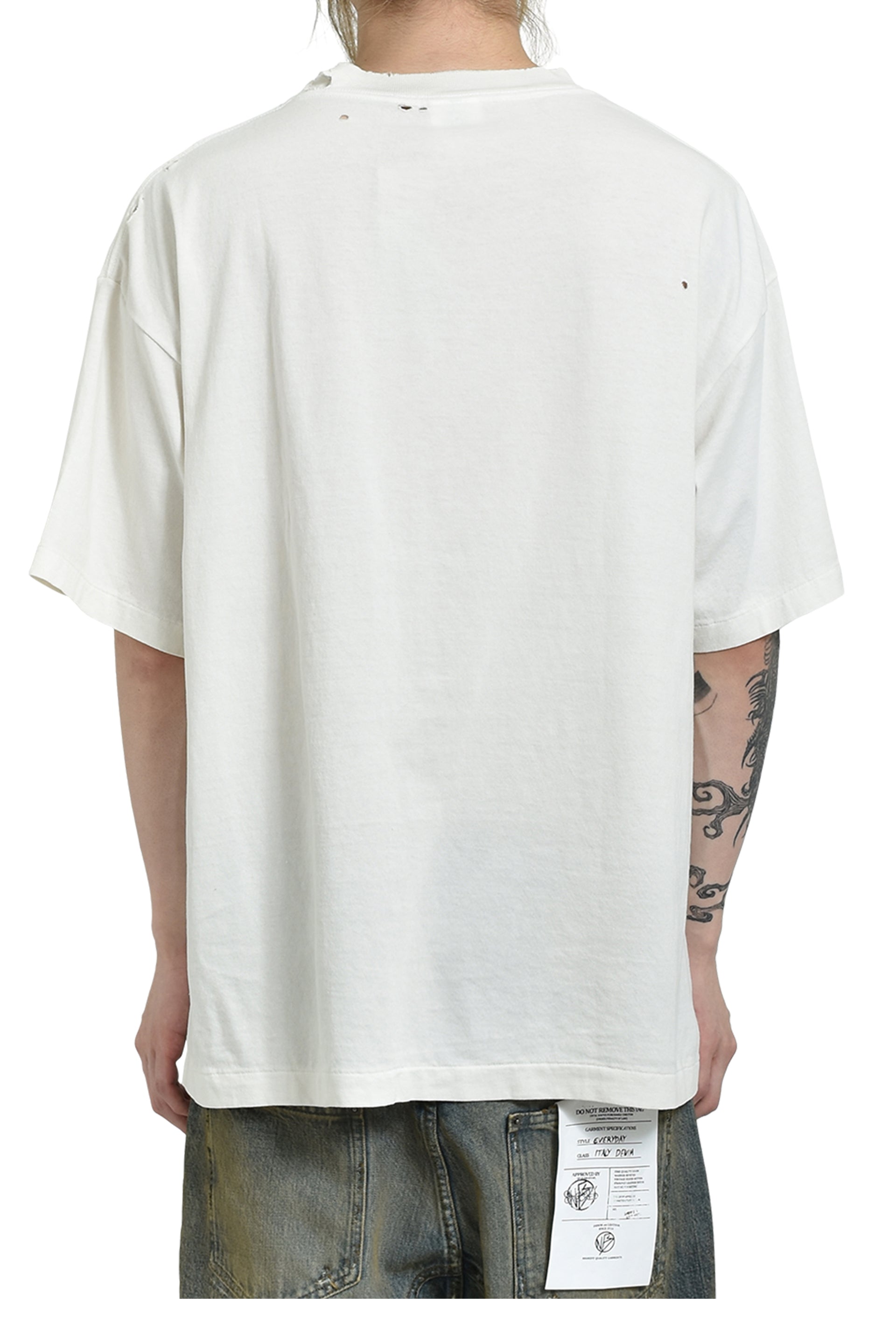 SS TEE/LOVE / WHT