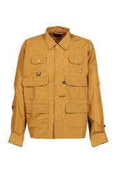 TECH MULTI FISHING POCKET SHIRT L/S SOLID / BRW