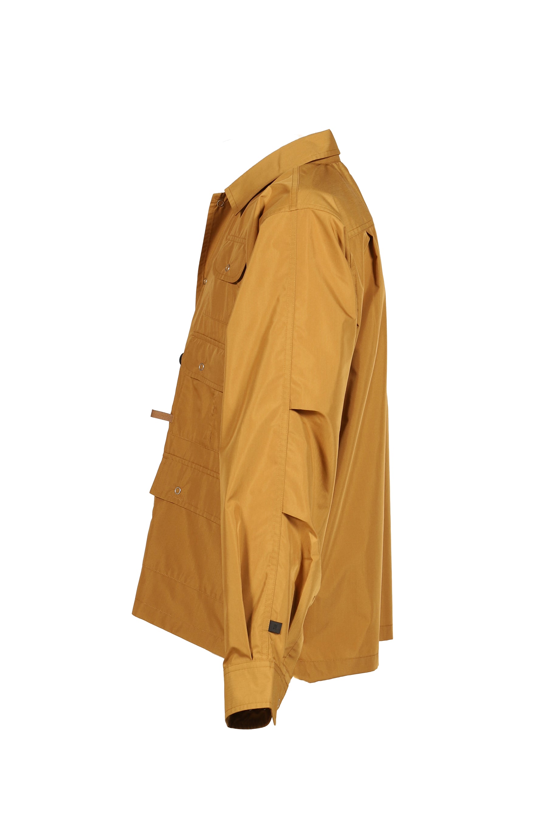 TECH MULTI FISHING POCKET SHIRT L/S SOLID / BRW