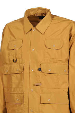 TECH MULTI FISHING POCKET SHIRT L/S SOLID / BRW