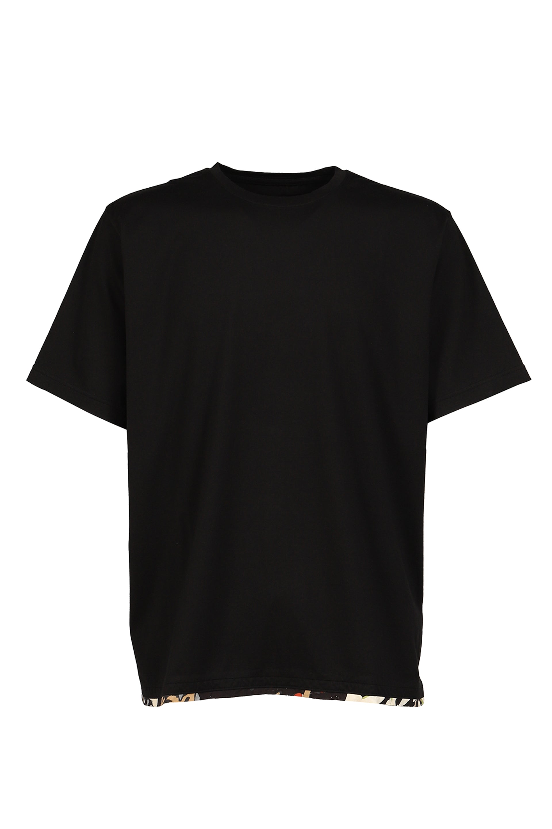 HAWAIIAN OUTDOOR PIPING T-SHIRT / BLK