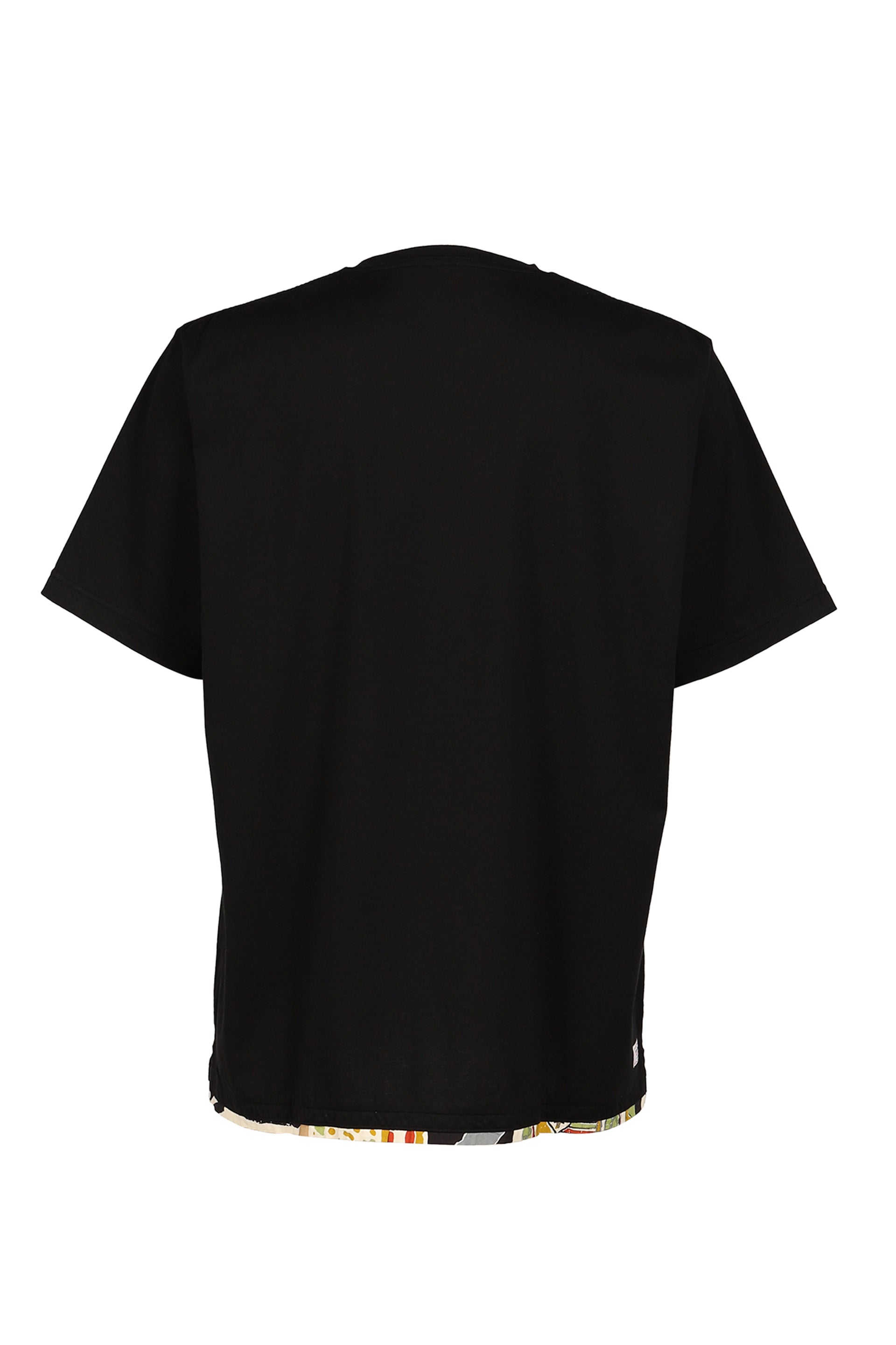 HAWAIIAN OUTDOOR PIPING T-SHIRT / BLK