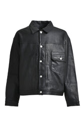 BREATH NEWRICH LEATHER 1st JACKET / BLK