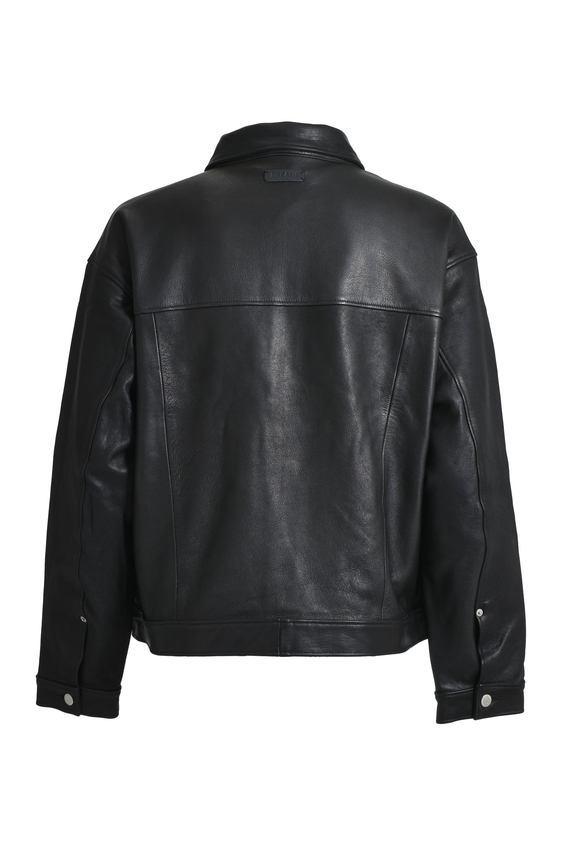 BREATH NEWRICH LEATHER 1st JACKET / BLK