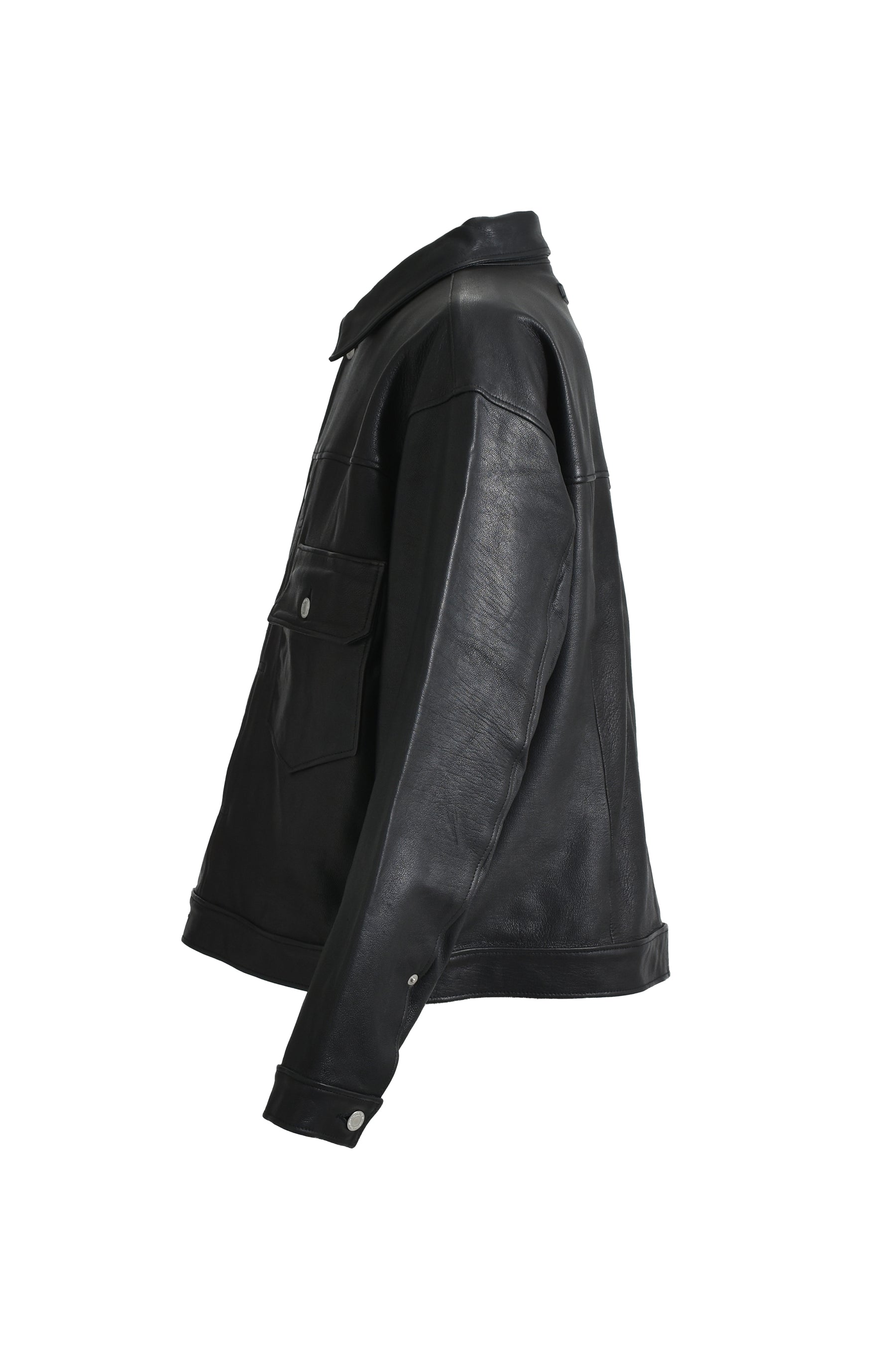 BREATH NEWRICH LEATHER 1st JACKET / BLK