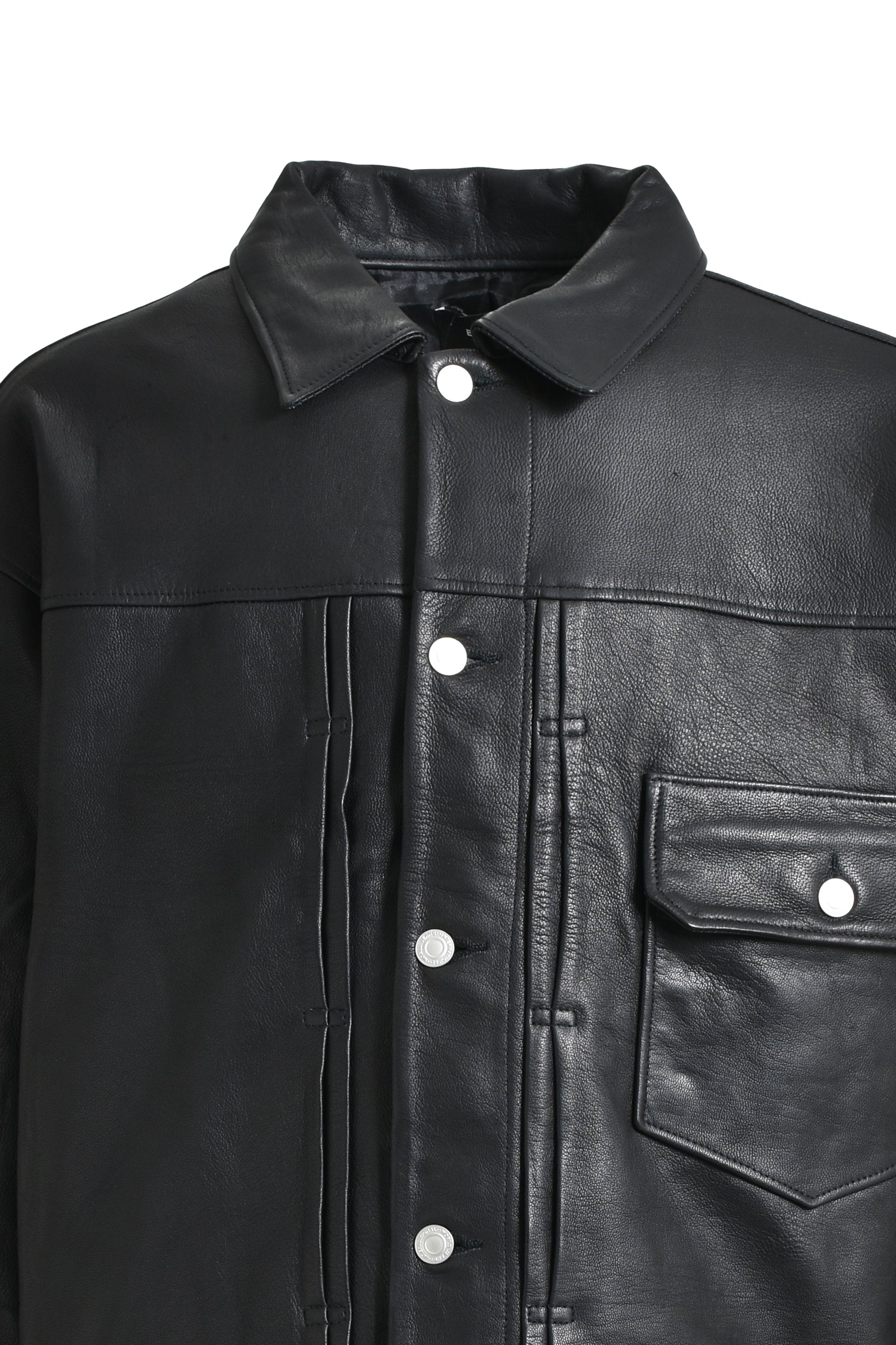 BREATH NEWRICH LEATHER 1st JACKET / BLK