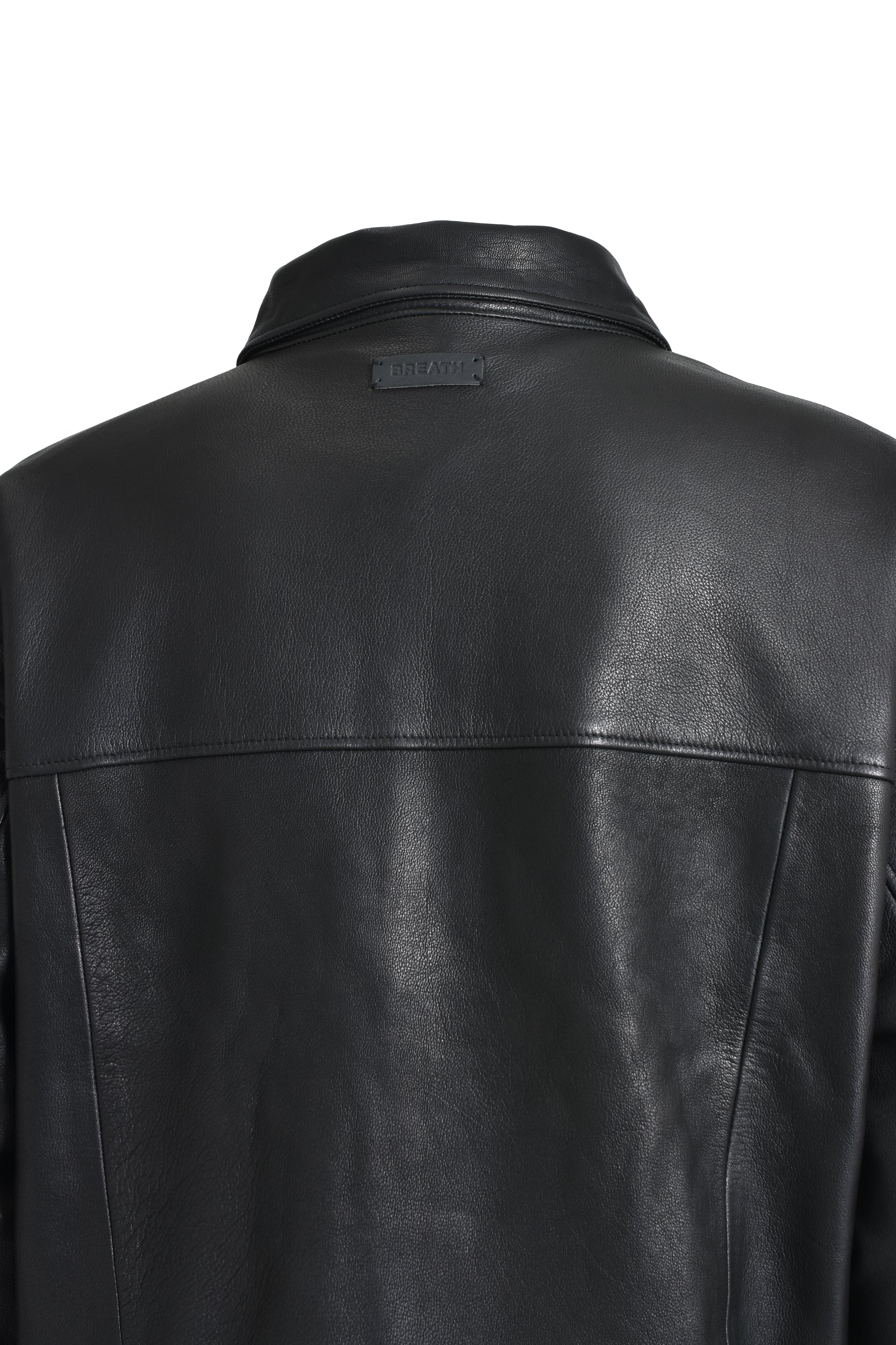BREATH NEWRICH LEATHER 1st JACKET / BLK
