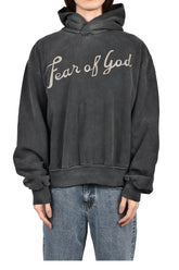 "26" CLASSIC FIT HALF RAGLAN HOODIE / OFF BLK