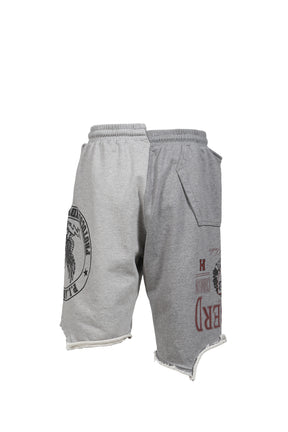 RECONSTRUCTED SWEAT SHORTS / GRY
