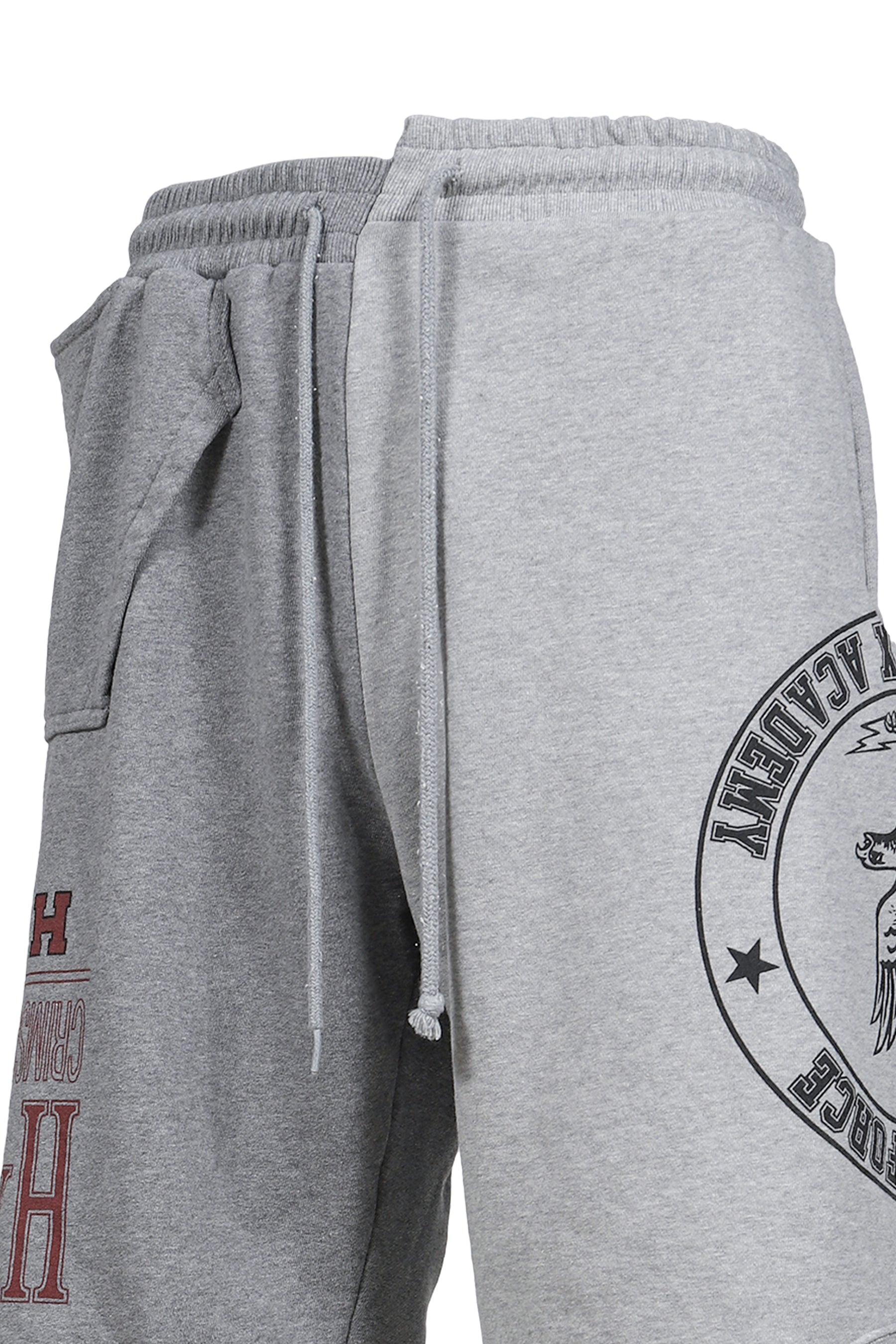 RECONSTRUCTED SWEAT SHORTS / GRY