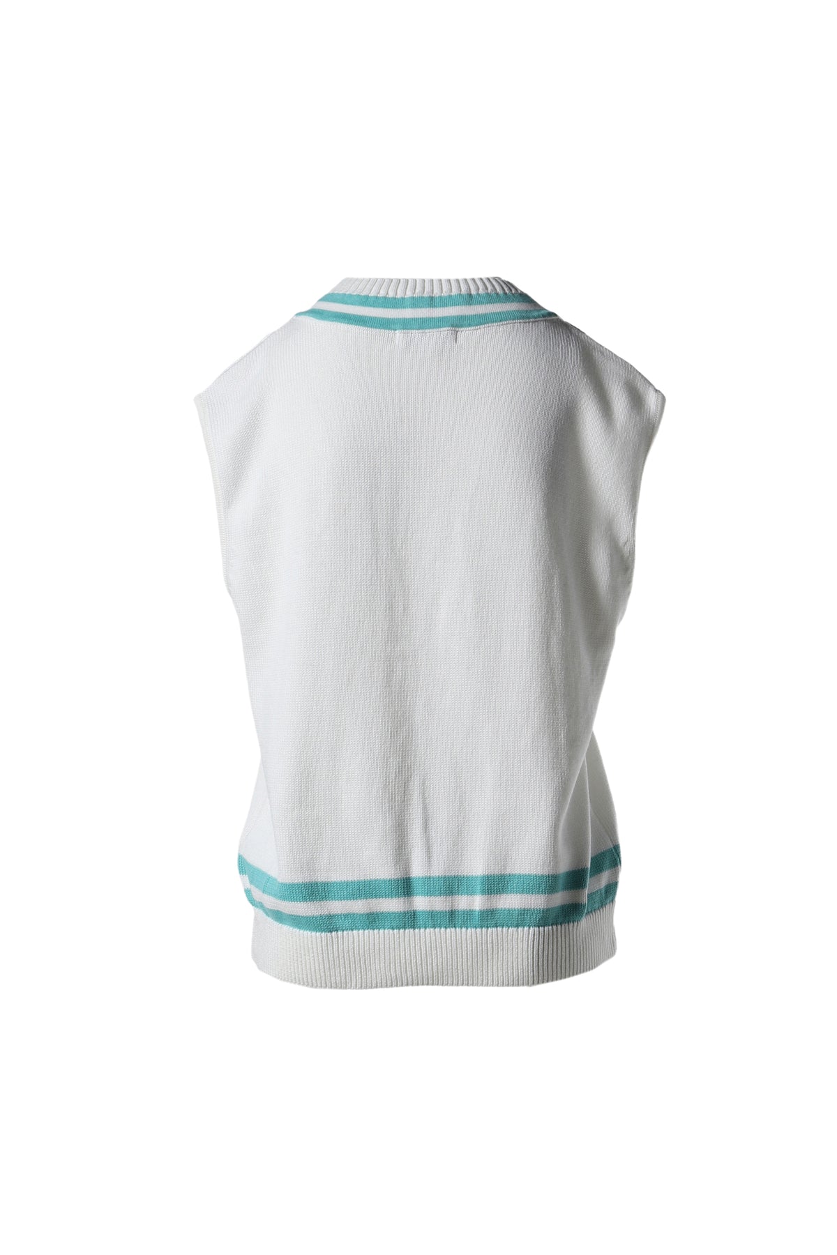 SRC CABLEKNIT VEST / WHT