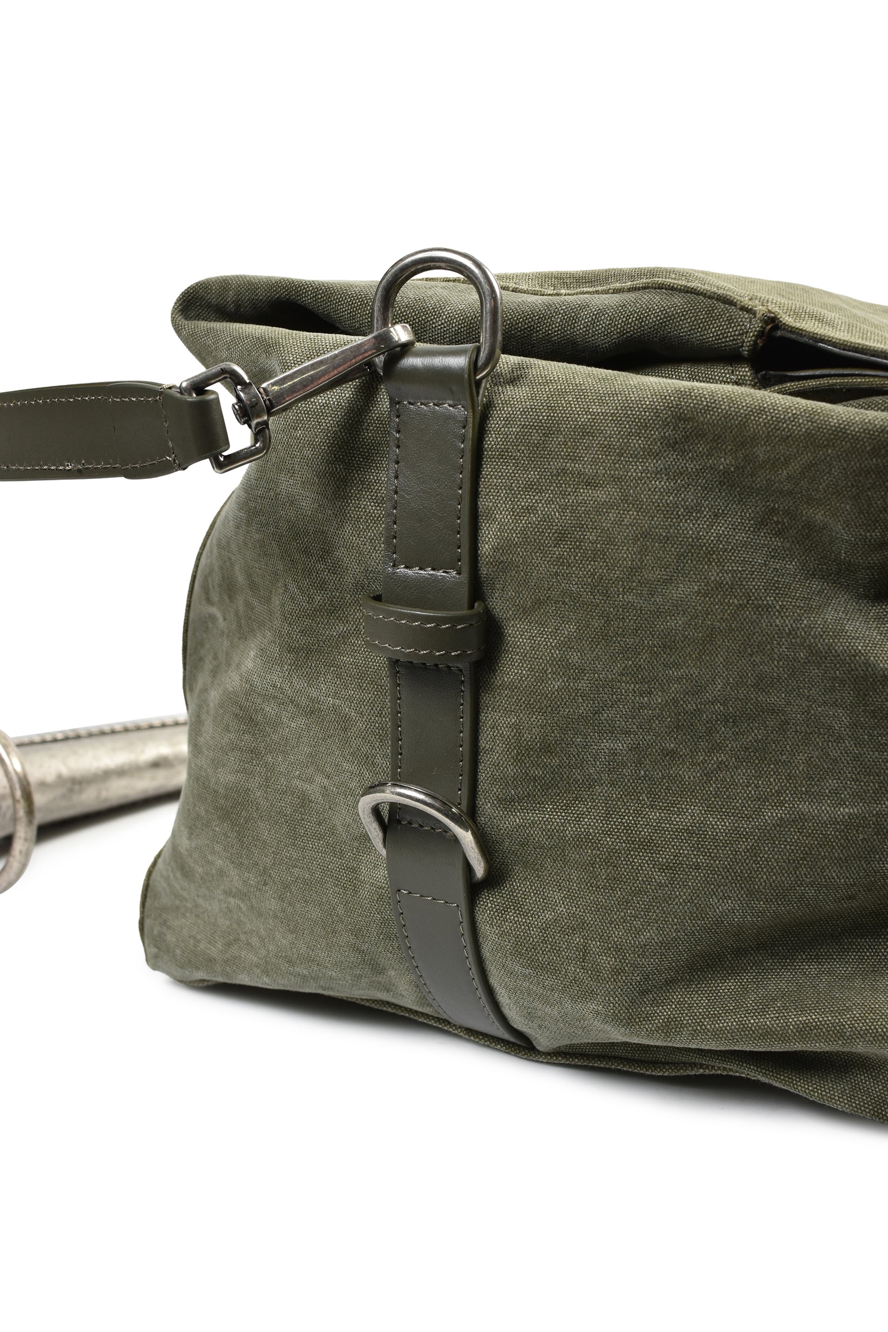 ROSE HANDLE WEEKEND BAG / VINTAGE OLV