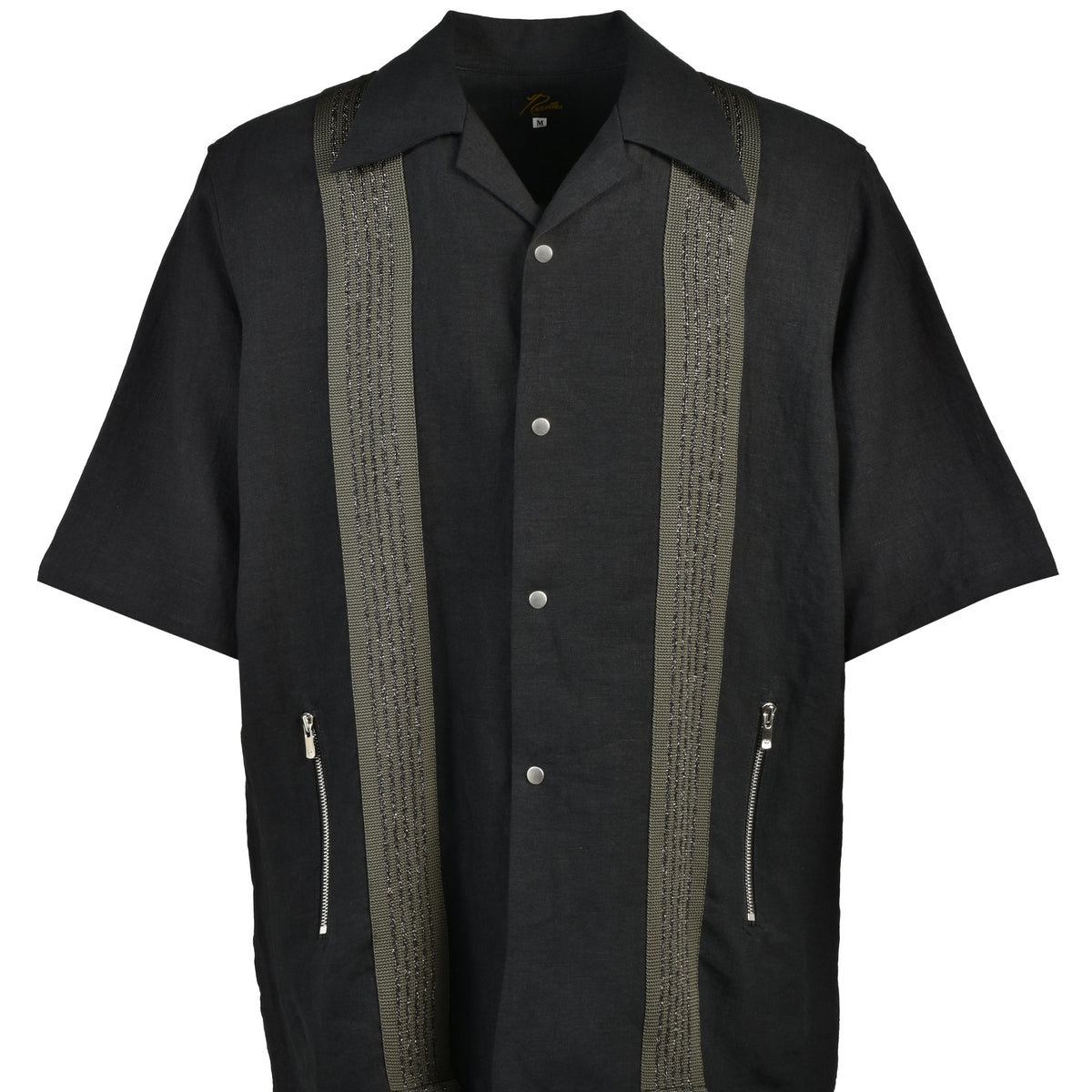 Needles ニードルス NUBIAN 20周年記念アイテム TRACK S/S OPEN COLLAR
