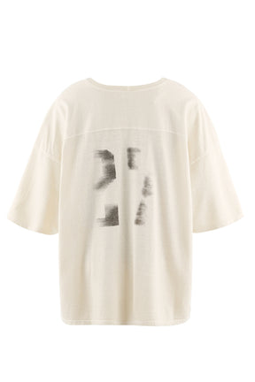 SS T-SHIRT/FOOTBALL / WHT