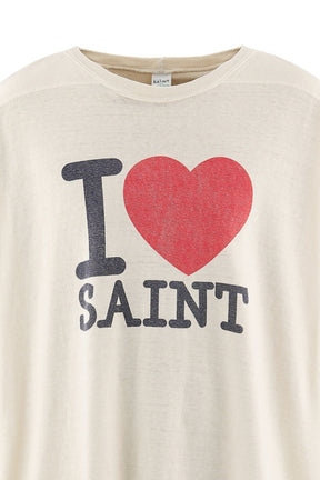 セントマイケル26SS新作SS T-SHIRT/SAINT MXX/NVY XL SAINT Mxxxxxx セントマイケル SS26 SS T-SHIRT/FOOTBALL / WHT