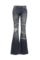 CROSS CHAIN ​​BLUE DRIFT JEANS / BLU