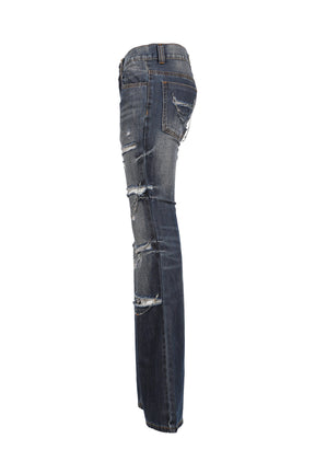 CROSS CHAIN ​​BLUE DRIFT JEANS / BLU