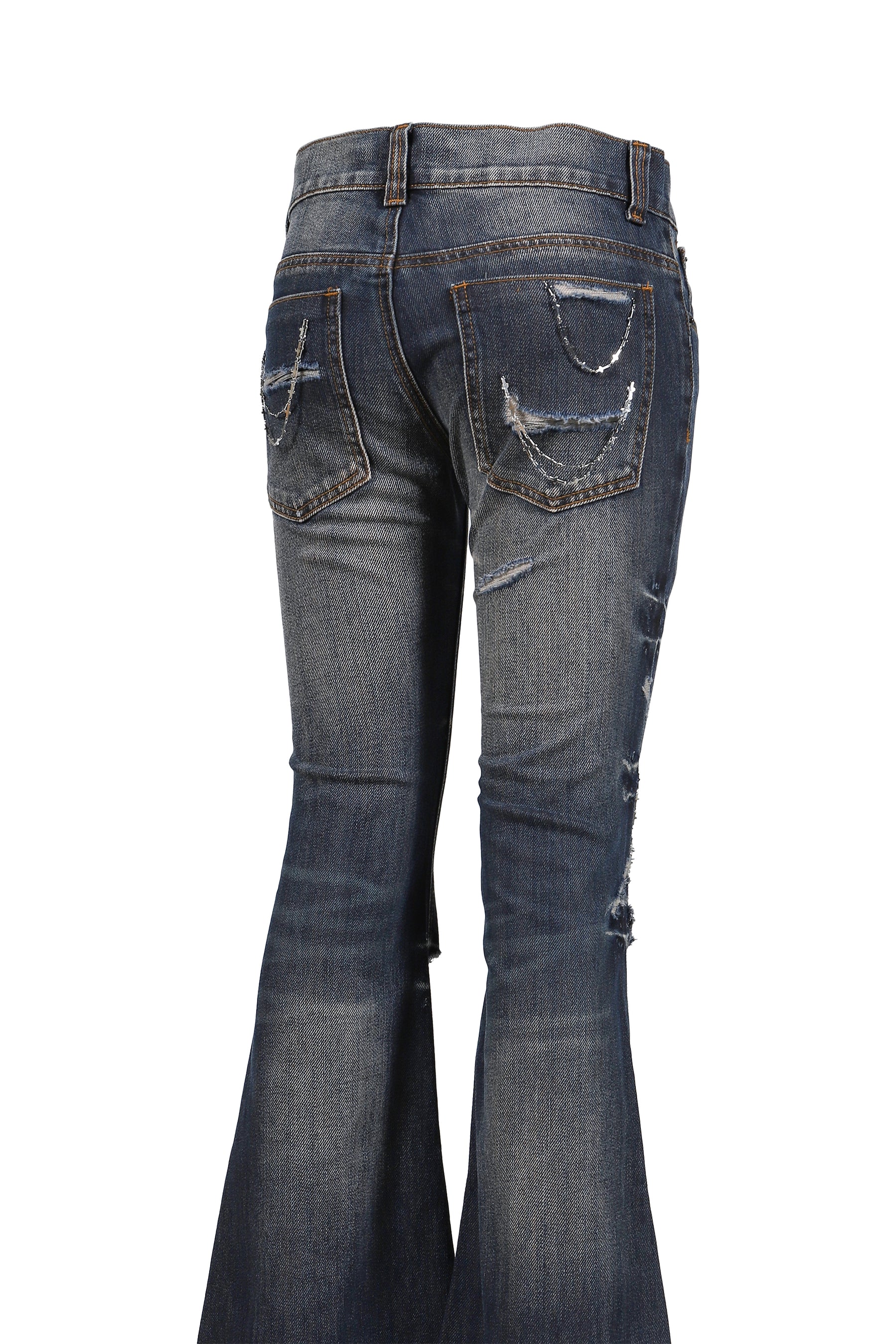 CROSS CHAIN ​​BLUE DRIFT JEANS / BLU