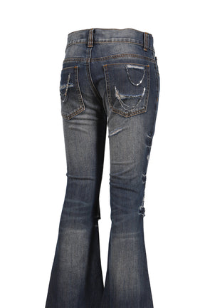CROSS CHAIN ​​BLUE DRIFT JEANS / BLU