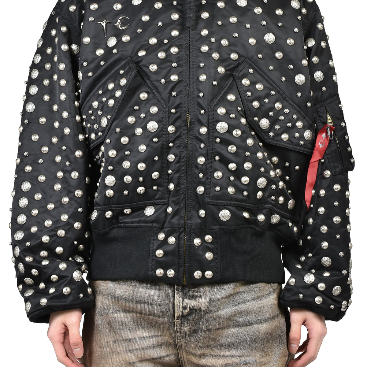 ジャケット・アウター ALPHA x THUG CLUB AI CWU45/P Thug Club x Alpha Industries CWU-45P Rivet Edition 258150-03