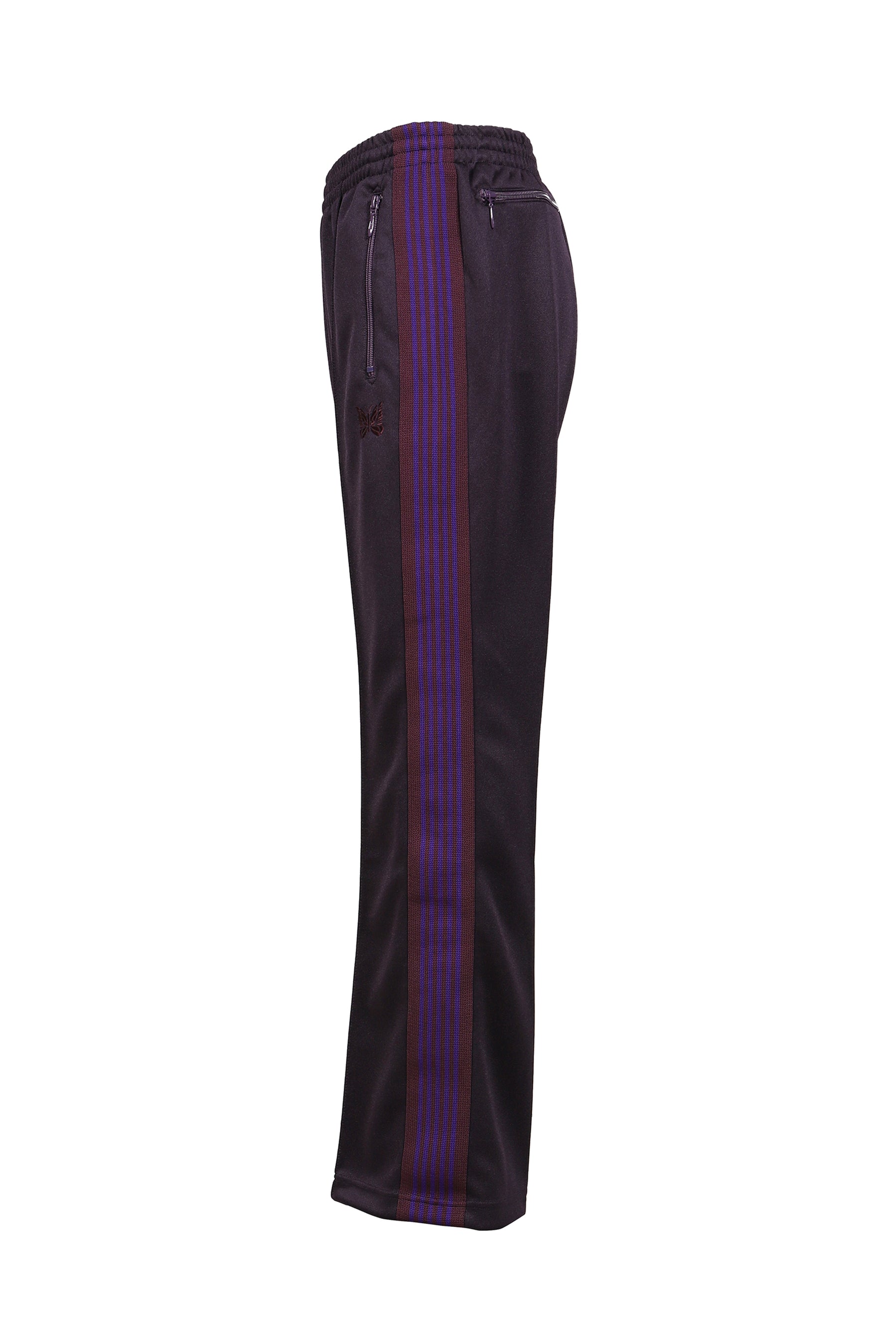 BOOT-CUT TRACK PANT - POLY SMOOTH / PUR