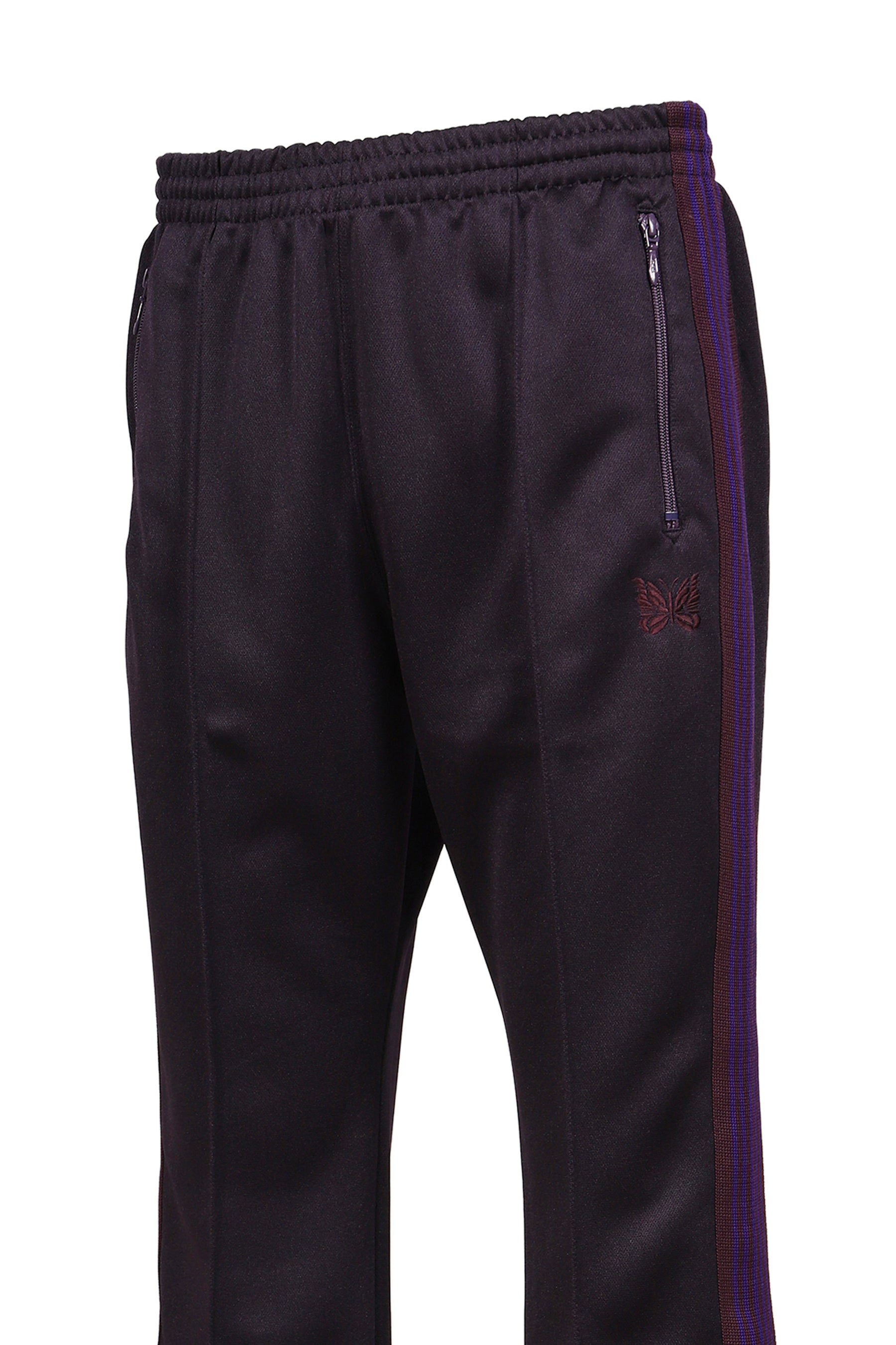 BOOT-CUT TRACK PANT - POLY SMOOTH / PUR