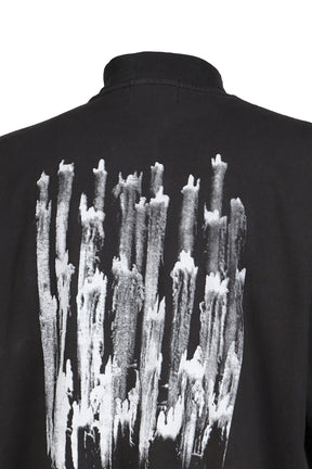 BALLETUE D’UNE MOCK NECK LS T-SHIRT / FADED BLK