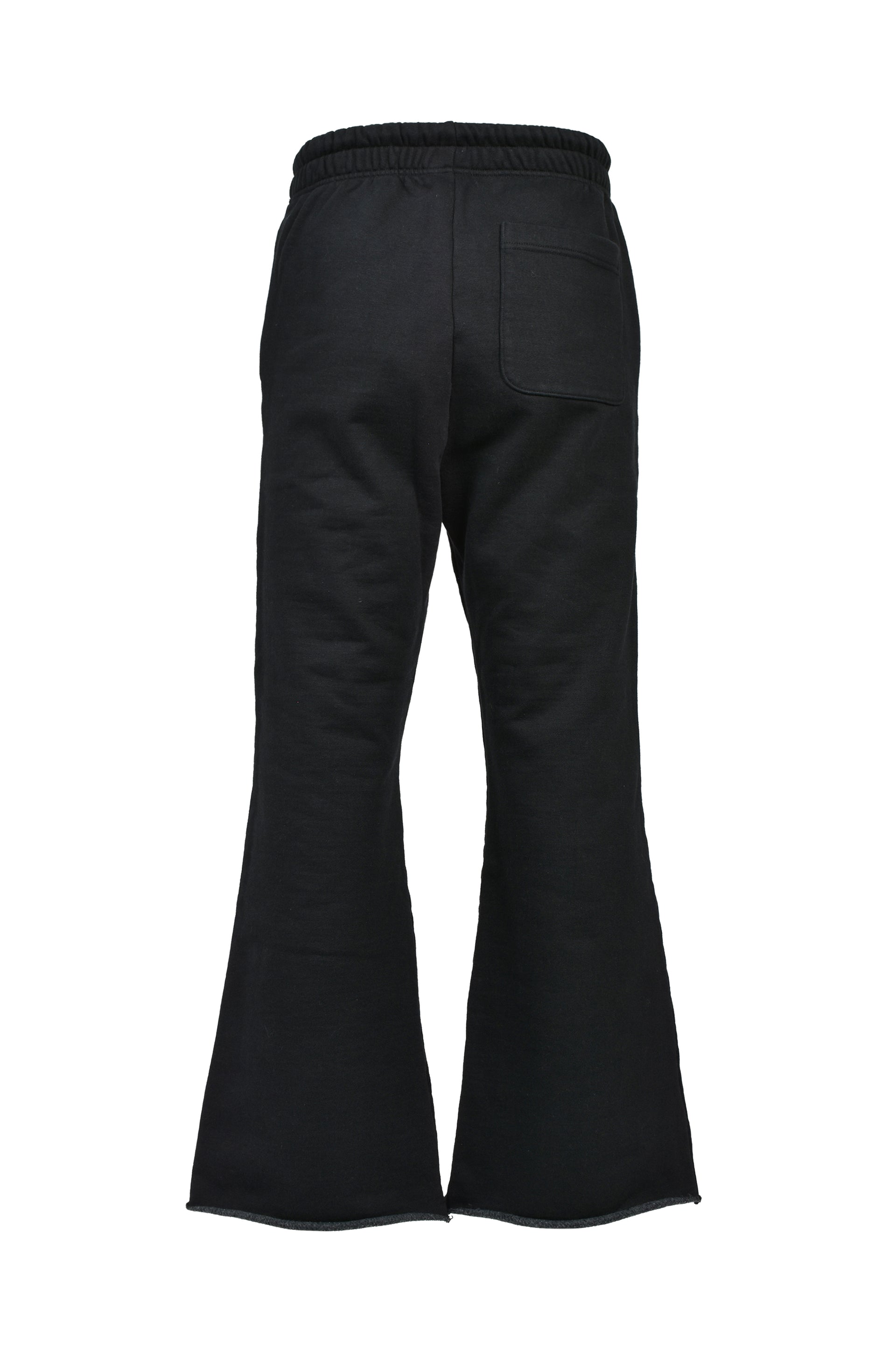 FLARE SWEAT PANTS / BLK