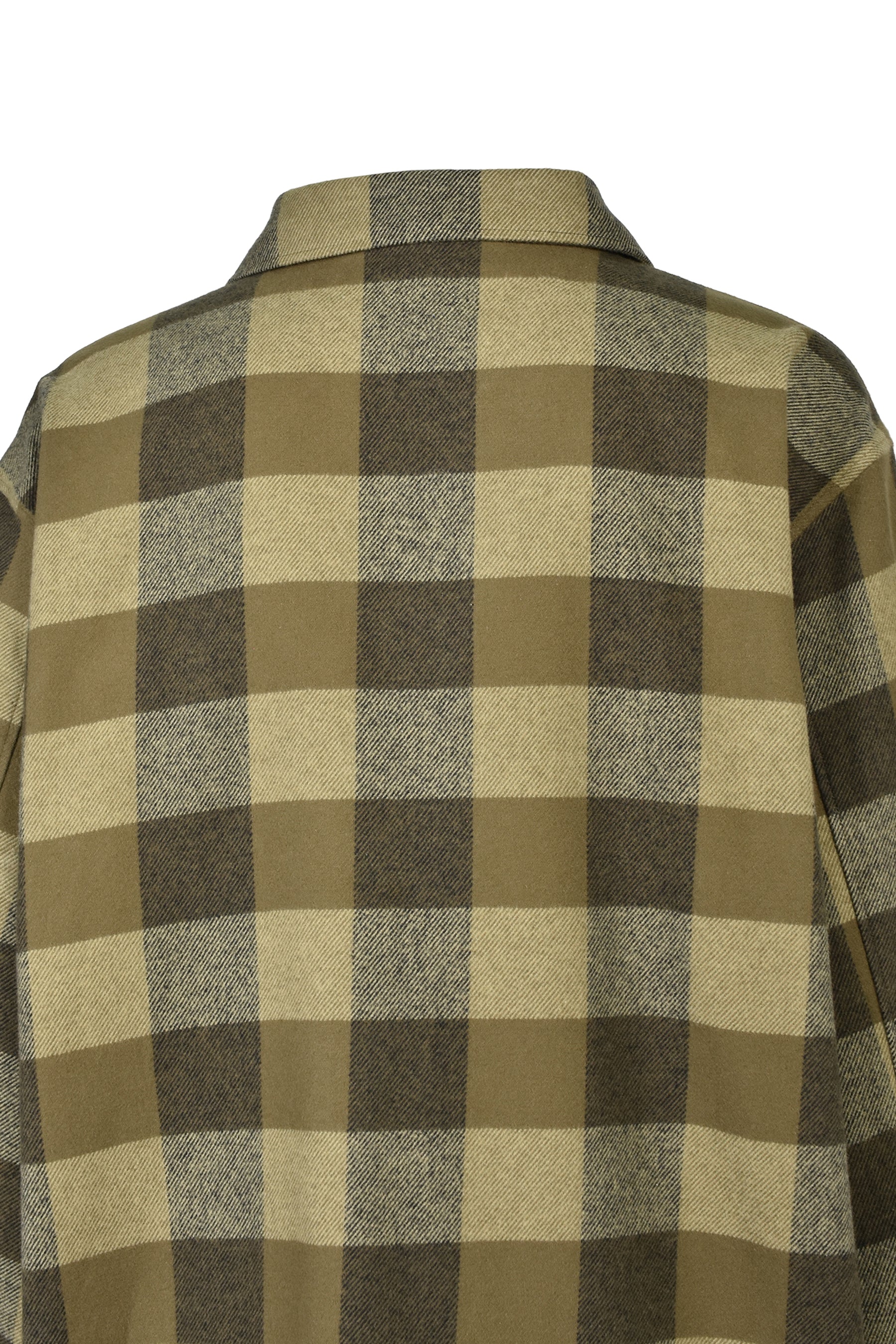OS HEAVY FLANNEL SHIRT / DEEP OLV
