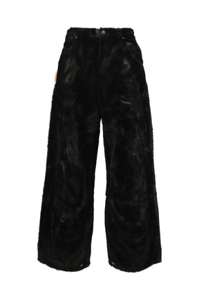 LEGGENDA FUR FLOCK PANT / BLK