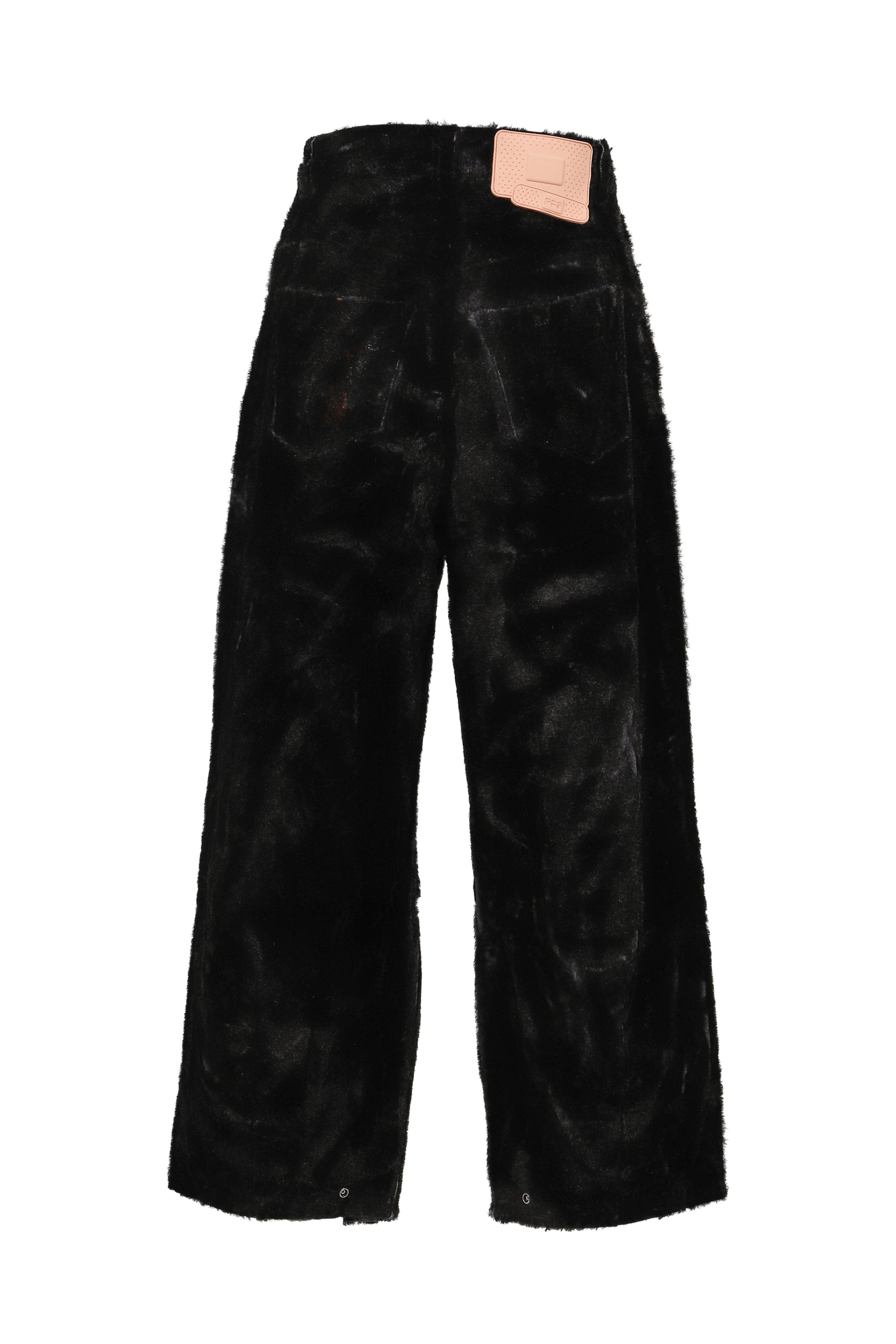 LEGGENDA FUR FLOCK PANT / BLK