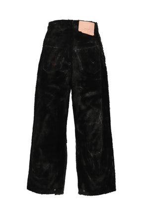 LEGGENDA FUR FLOCK PANT / BLK