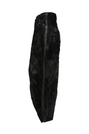 LEGGENDA FUR FLOCK PANT / BLK
