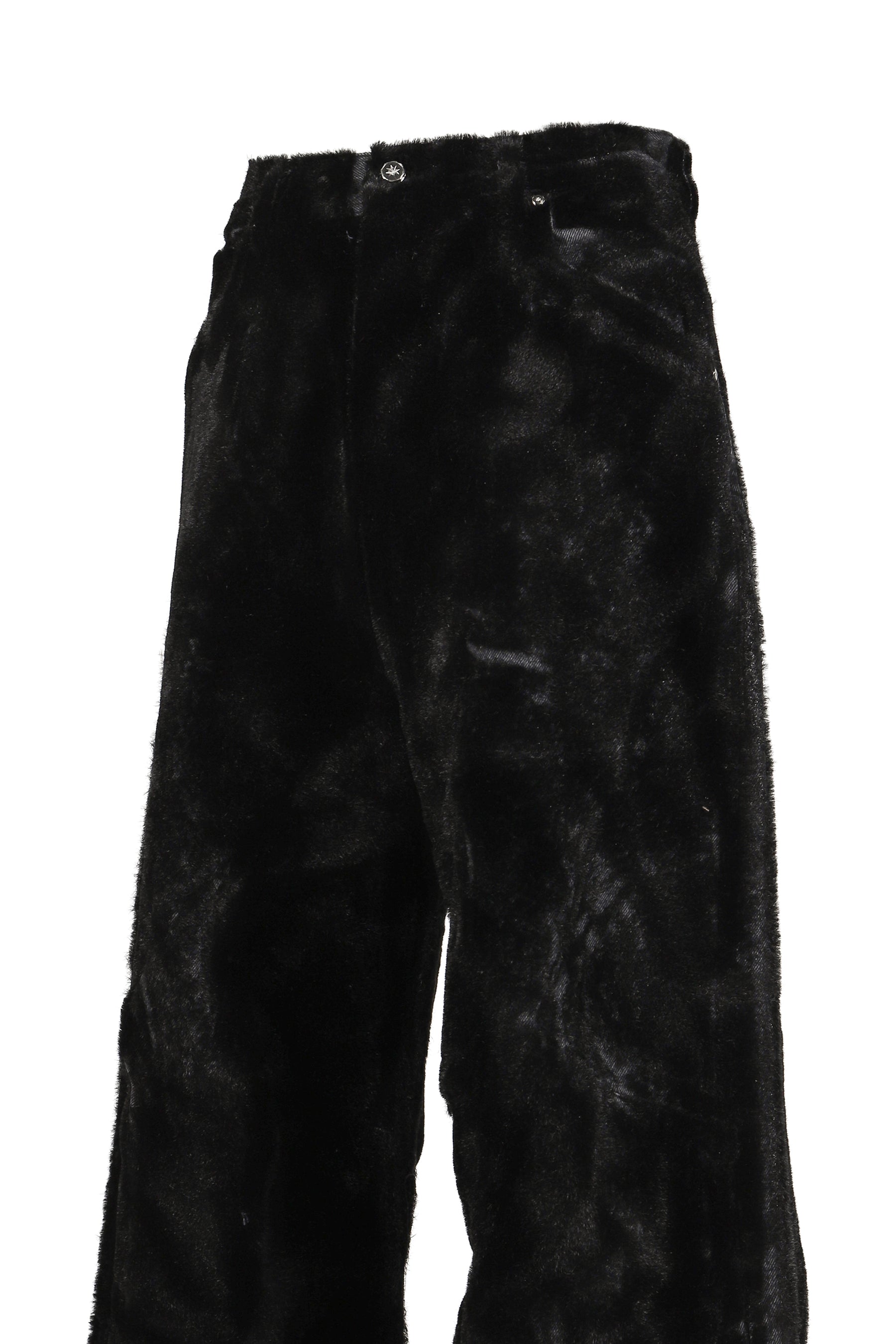 LEGGENDA FUR FLOCK PANT / BLK