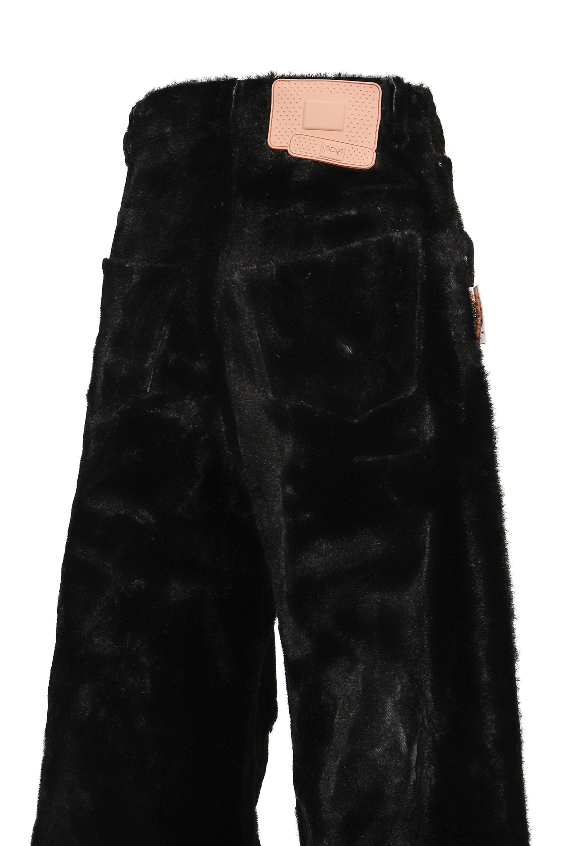 LEGGENDA FUR FLOCK PANT / BLK