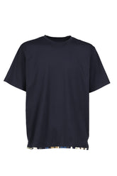 HAWAIIAN OUTDOOR PIPING T-SHIRT / NVY