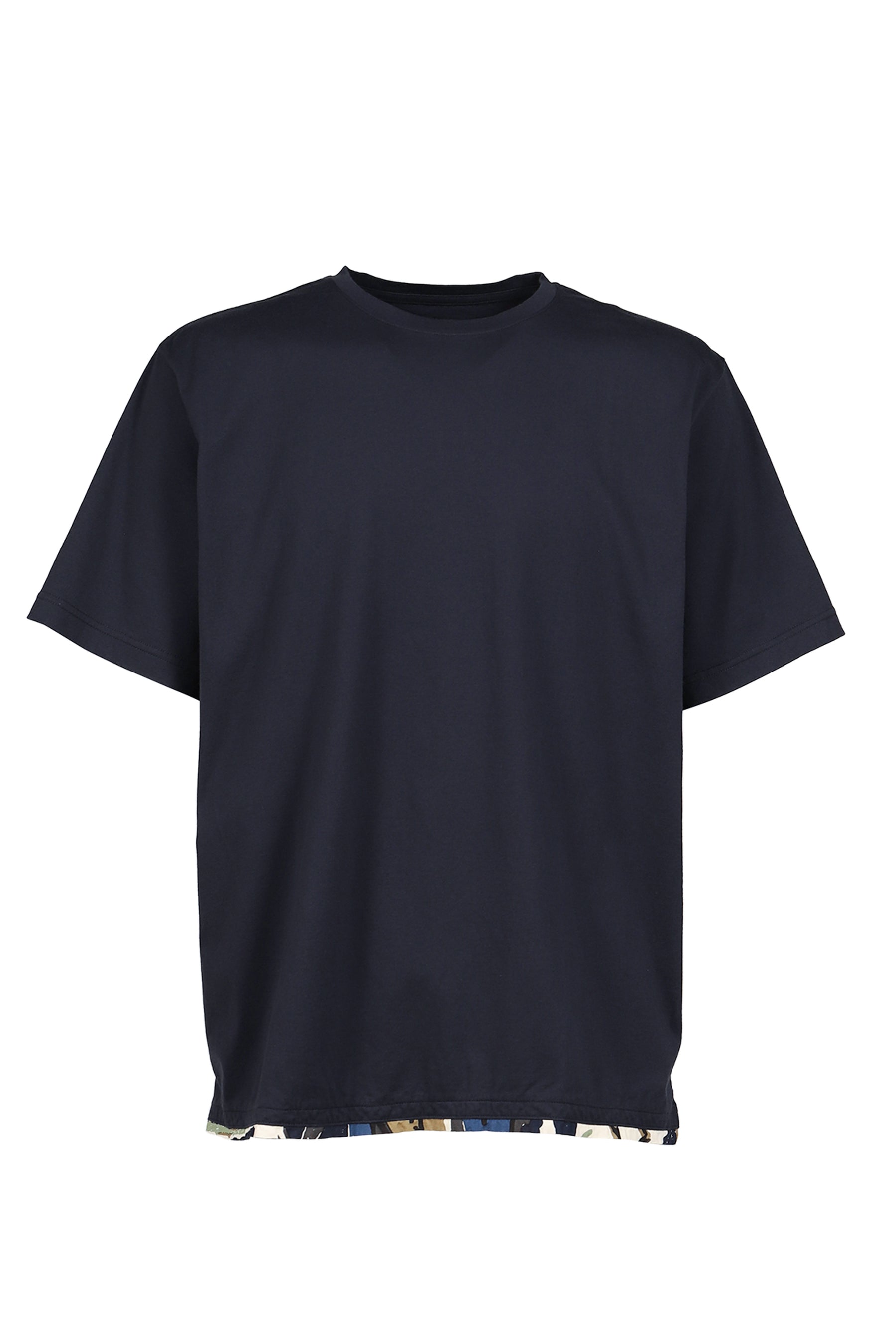 HAWAIIAN OUTDOOR PIPING T-SHIRT / NVY