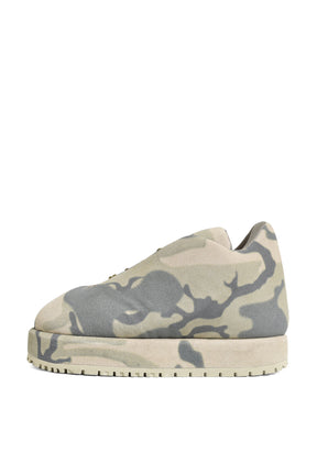 LACE UP PRINT - NUVOLA MERCURY NABUK / CAMO