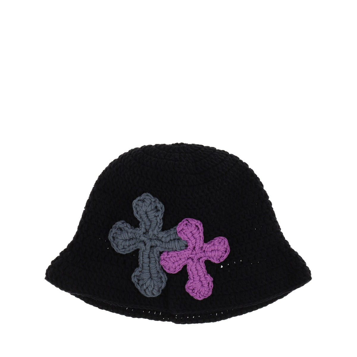 Y.A.R.N. ヤーン FW25 3D CROSS KNITHAT / BLK - NUBIAN ヌビアン