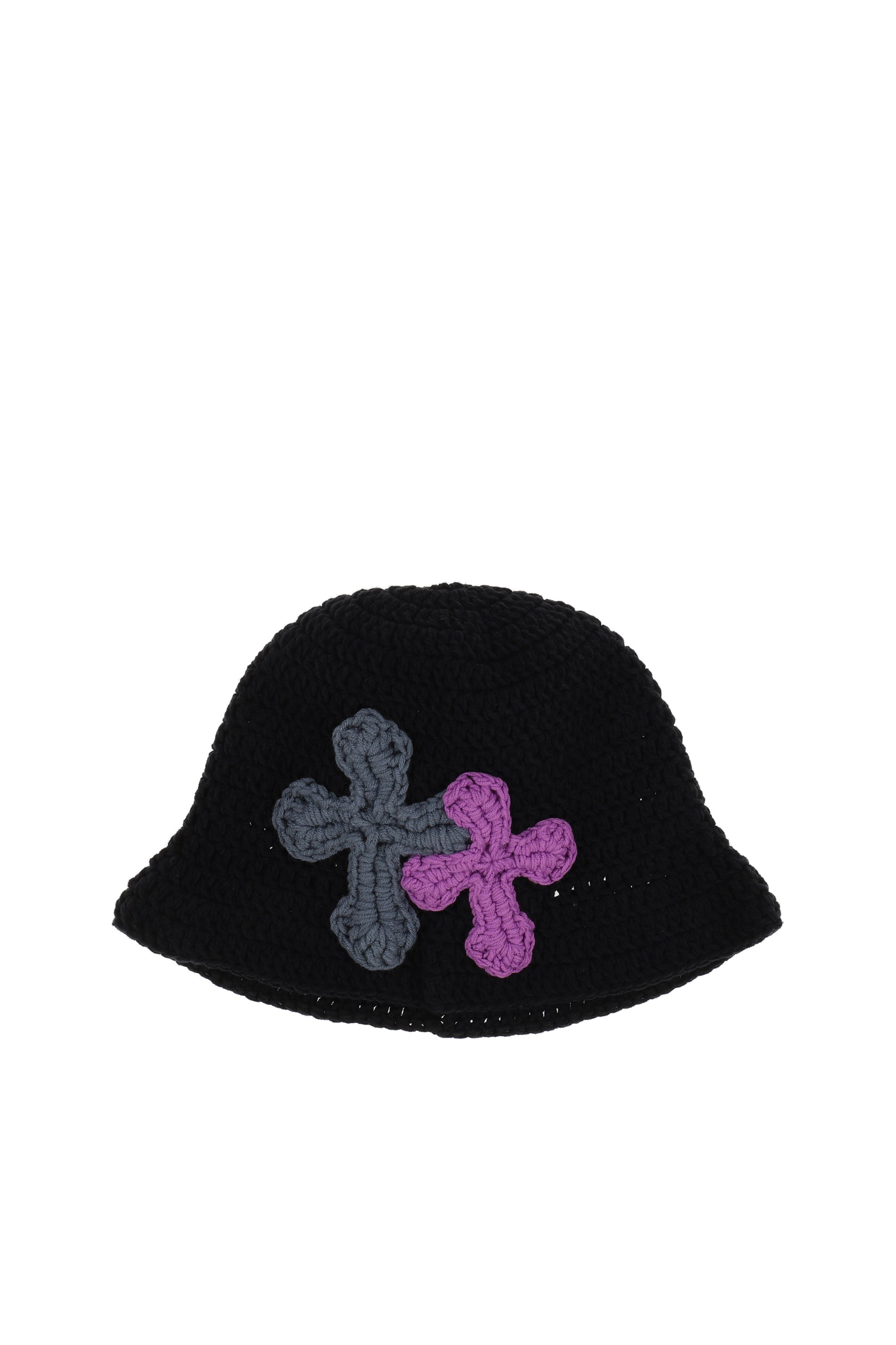 3D CROSS KNITHAT / BLK