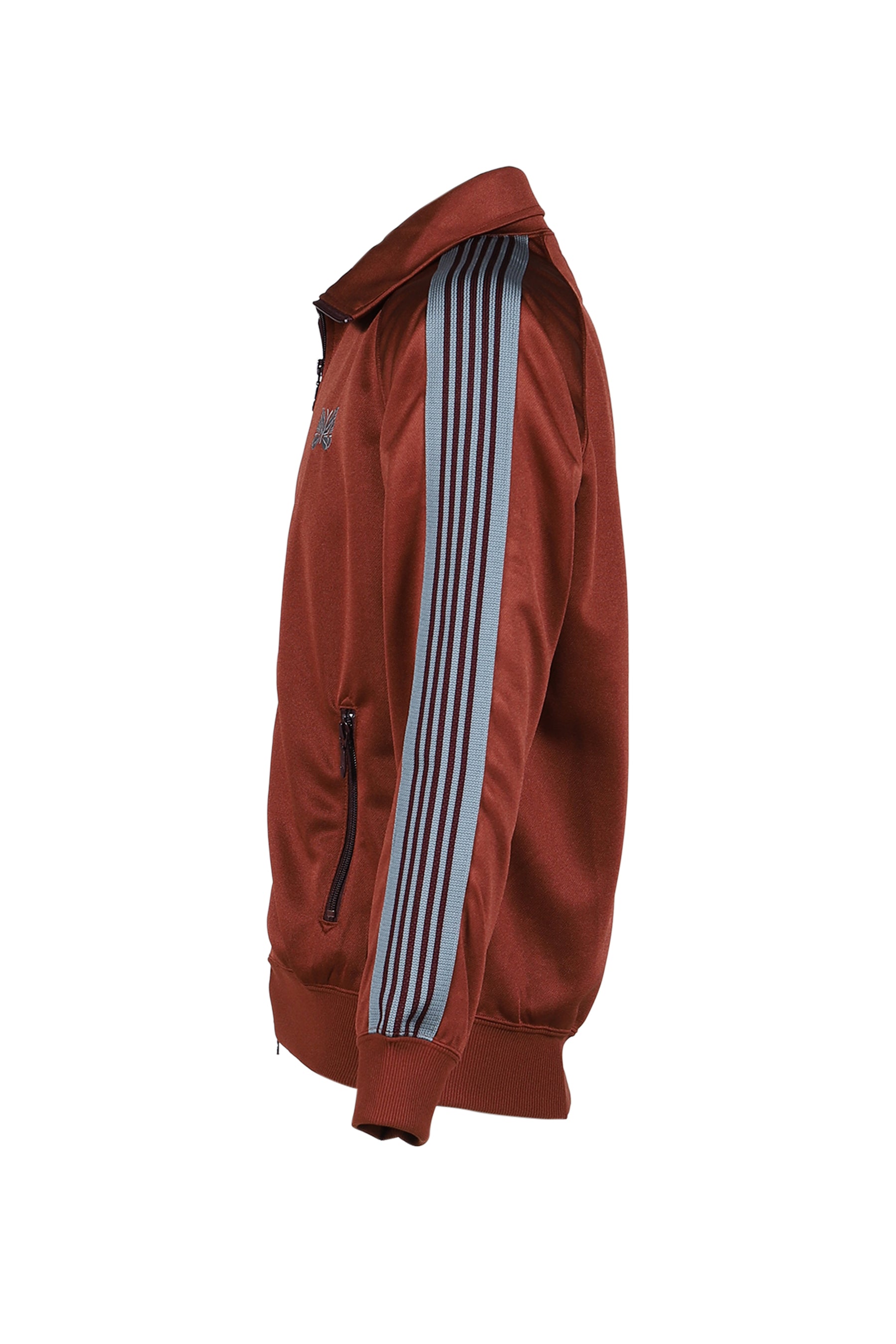 TRACK JACKET - POLY SMOOTH / RUST