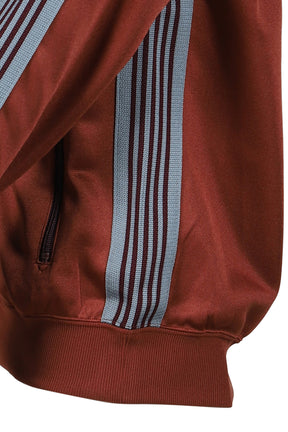 TRACK JACKET - POLY SMOOTH / RUST