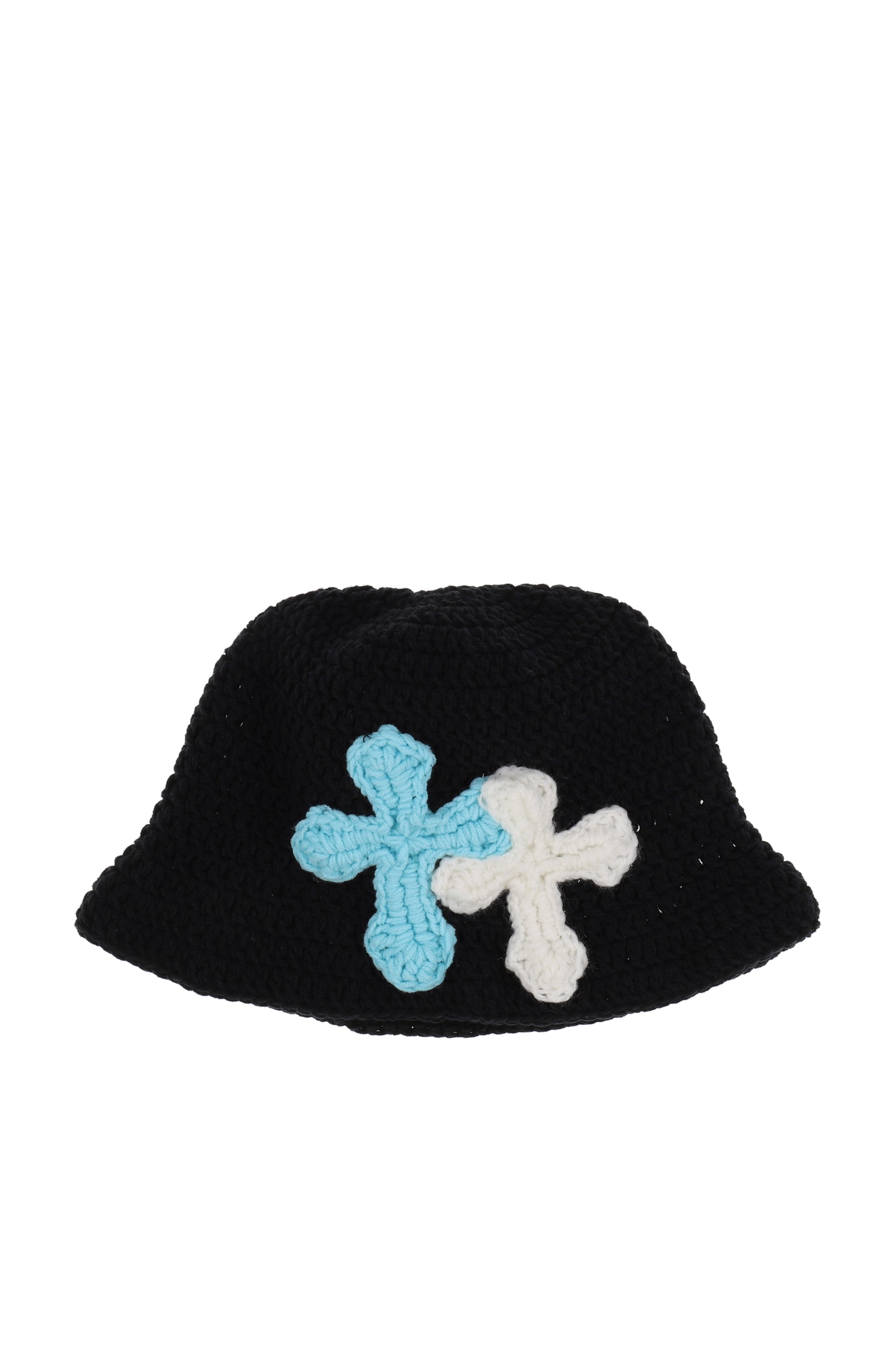 3D CROSS KNITHAT / BLK