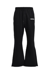 FLARE SWEAT PANTS / BLK