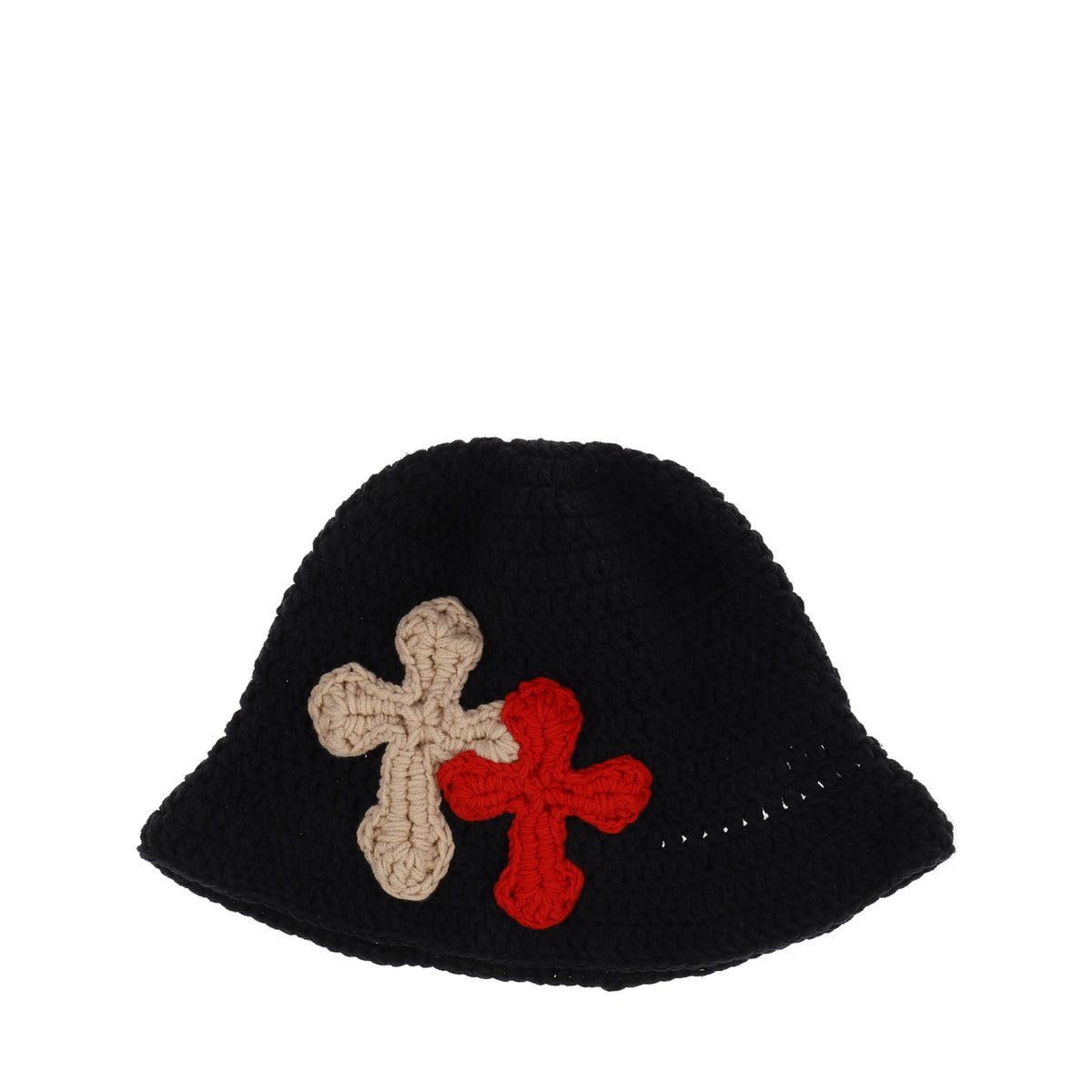 Y.A.R.N. ヤーン FW25 3D CROSS KNITHAT / BLK - NUBIAN ヌビアン