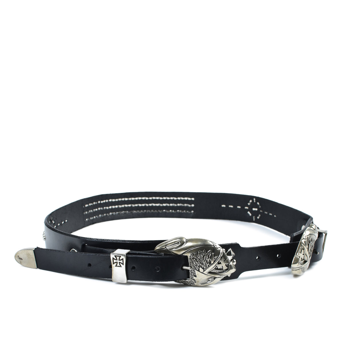 ENFANTS RICHES DÉPRIMÉS FW25 DOUBLE EAGLE BUCKLE BELT TEXAS