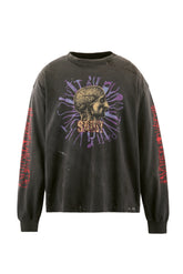 LS T-SHIRT/HEAD / BLK