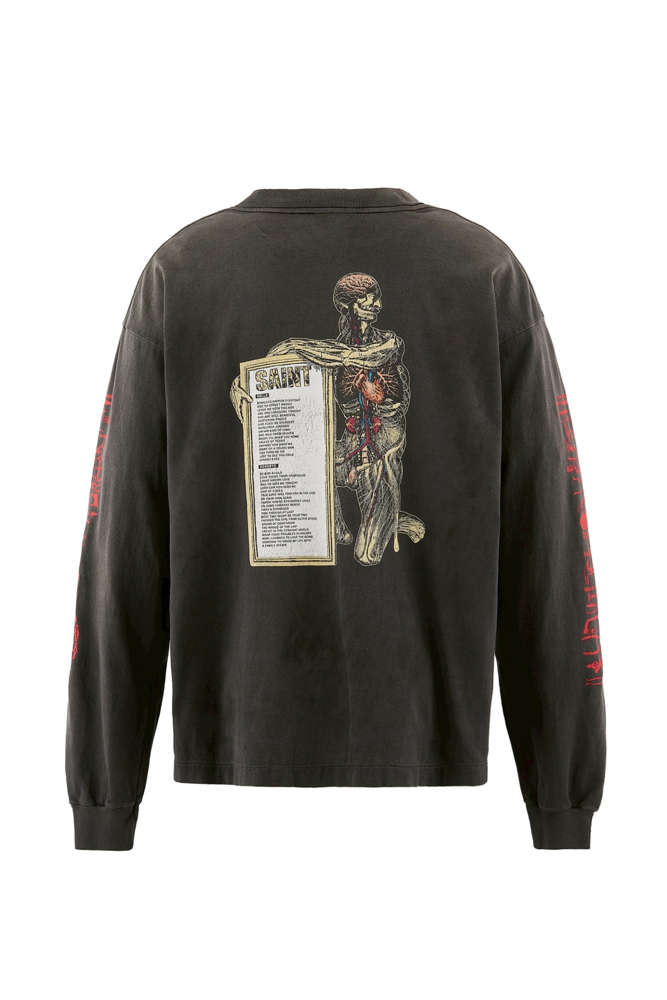 LS T-SHIRT/HEAD / BLK