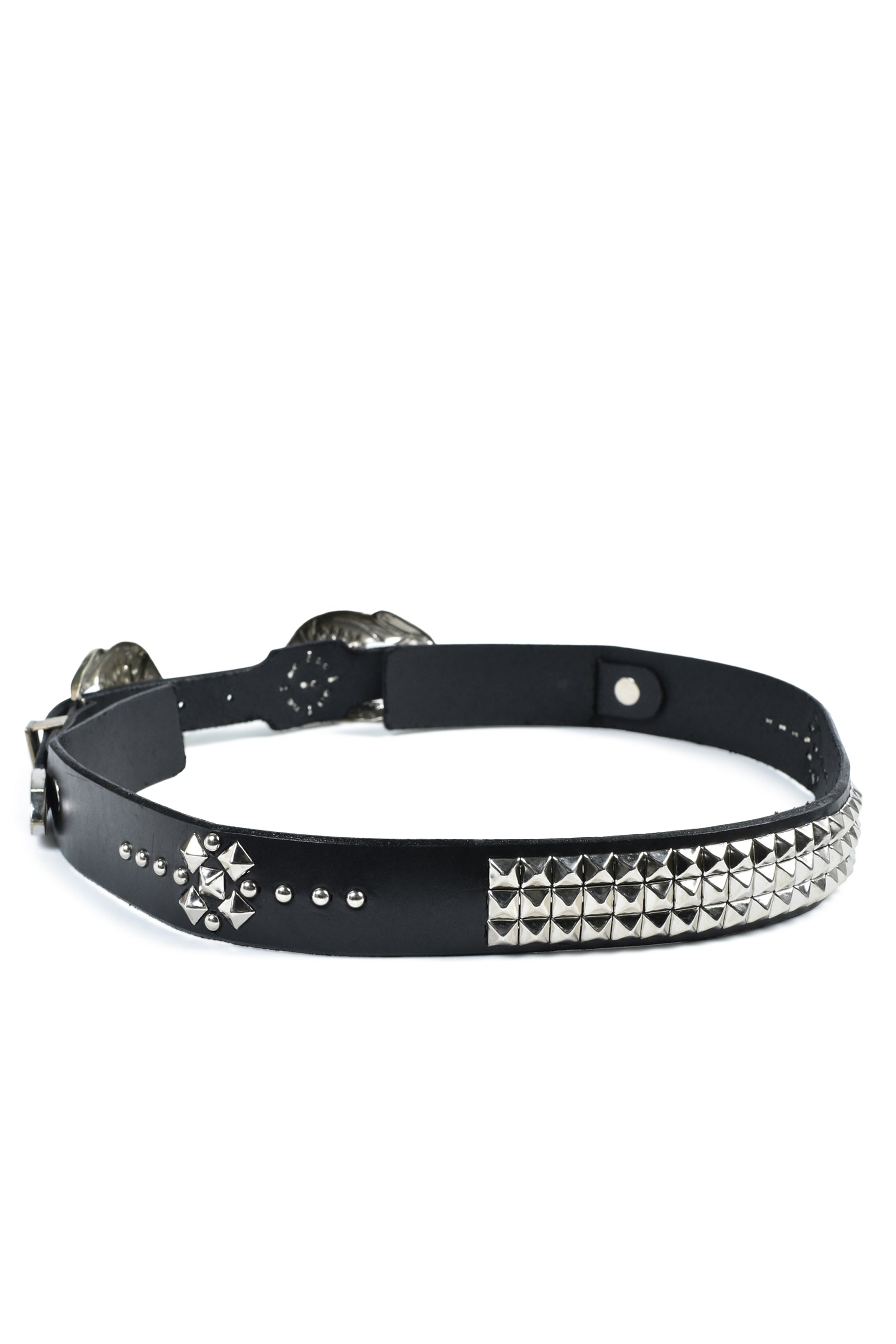 DOUBLE EAGLE BUCKLE BELT TEXAS SERENADE / BLK