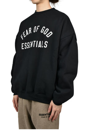 90'S CREWNECK SWEATSHIRT / VTG BLK